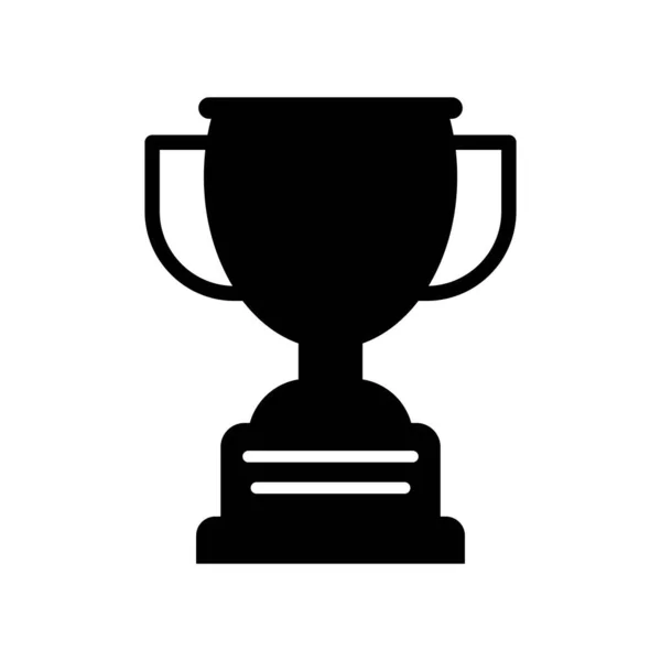 Trophy Icon Vektor Design Vorlagen Isoliert Auf Weißem Hintergrund — Stockvektor
