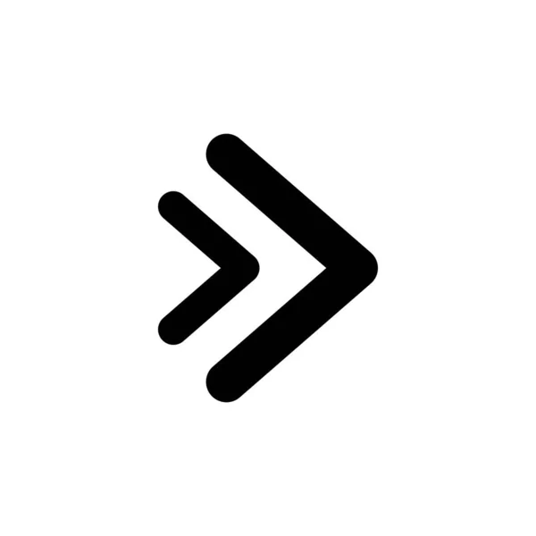 Pfeil Icon Vektor Designvorlagen Isoliert Auf Weißem Hintergrund — Stockvektor