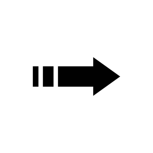 Arrow Icon Vector Design Templates Isolated White Background — Stock Vector