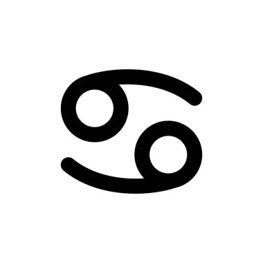 Beyaz arkaplanda izole edilmiş Zodiac simge vektör tasarım şablonları