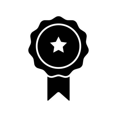 Beyaz arkaplanda izole edilmiş madalya simgesi vektör tasarım şablonları