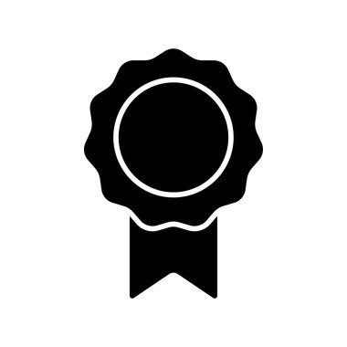 Beyaz arkaplanda izole edilmiş madalya simgesi vektör tasarım şablonları