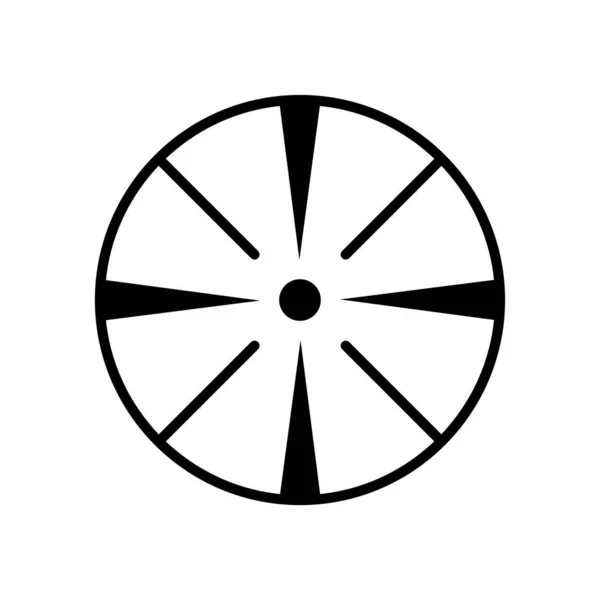 Cross Vlasy Ikona Vektor Design Šablony Bílém Pozadí — Stockový vektor