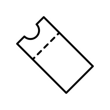 Kupon simgesi vektör tasarım şablonları basit ve zarif konsept