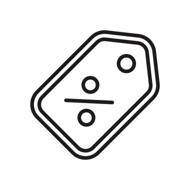 Kupon simgesi vektör tasarım şablonları basit ve zarif konsept