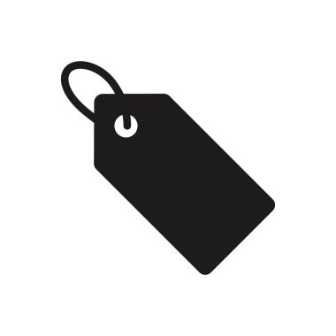 Kupon simgesi vektör tasarım şablonları basit ve zarif konsept