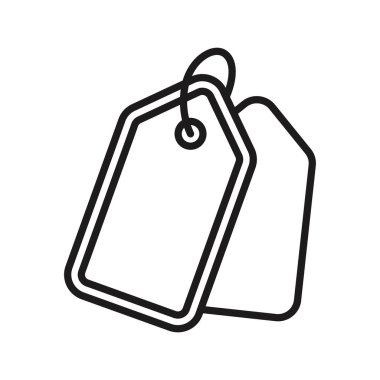 Kupon simgesi vektör tasarım şablonları basit ve zarif konsept