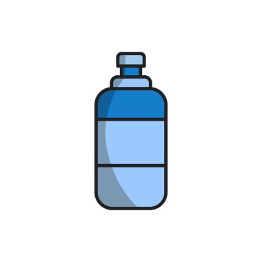 Water bottle icon vector design templates isolated on white background