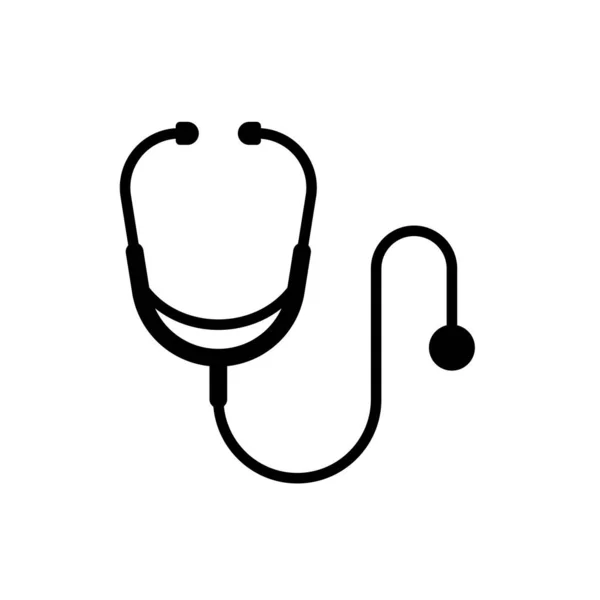 Stethoscope Icon Vector Design Templates White Background — Stock Vector