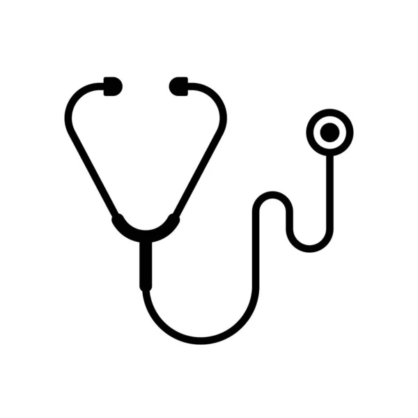 Stethoscope Icon Vector Design Templates White Background — Stock Vector