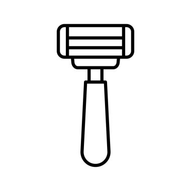 Güvenlik jileti simgesi vektör tasarım şablonları beyaz arkaplanda basit ve modern izole