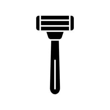 Güvenlik jileti simgesi vektör tasarım şablonları beyaz arkaplanda basit ve modern izole