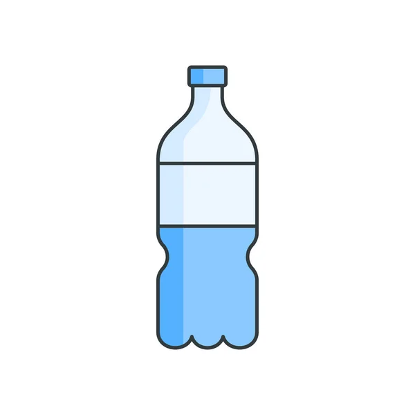 Plastic Bottle Icon Vector Design Templates Simple Modern Concept Isolated — Stock Vector