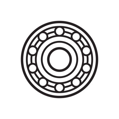 Beyaz arkaplanda izole edilmiş ikon vektör tasarım şablonları