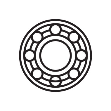 Beyaz arkaplanda izole edilmiş ikon vektör tasarım şablonları