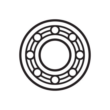 Beyaz arkaplanda izole edilmiş ikon vektör tasarım şablonları