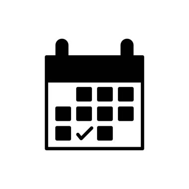 Beyaz arkaplanda izole edilmiş atama simgesi vektör tasarım şablonları