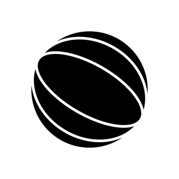 Modelli Design Vettoriale Icona Basket Semplice Moderno Isolato Sfondo Bianco — Vettoriale Stock