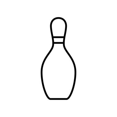 Bowling Vurucu Zafer simgesi vektör tasarım şablonları basit ve zarif konsept