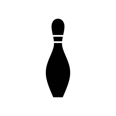 Bowling Vurucu Zafer simgesi vektör tasarım şablonları basit ve zarif konsept