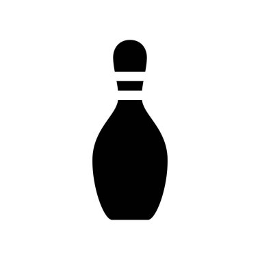 Bowling Vurucu Zafer simgesi vektör tasarım şablonları basit ve zarif konsept