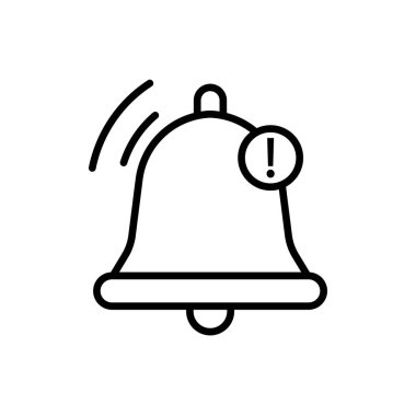 Çan simgesi tasarım şablonları basit ve modern konsept