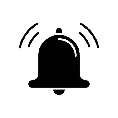 Çan simgesi tasarım şablonları basit ve modern konsept