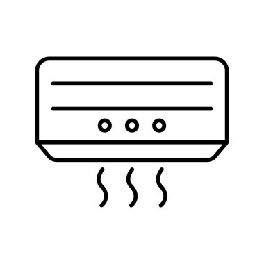 Klima simgesi vektör tasarım şablonları basit ve modern