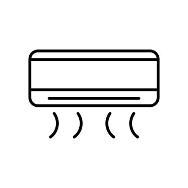 Klima simgesi vektör tasarım şablonları basit ve modern