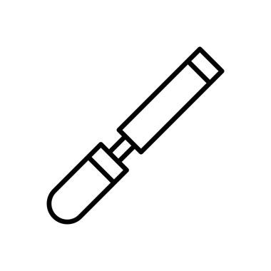 Keski simge vektör tasarımı şablonları basit ve modern konsept