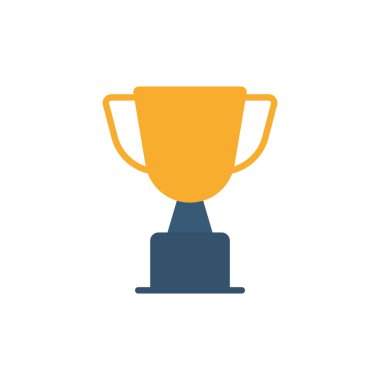 Kupa ikonu vektör tasarım şablonları basit ve modern konsept