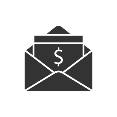 Maaş simgesi tasarım şablonları basit ve modern konsept