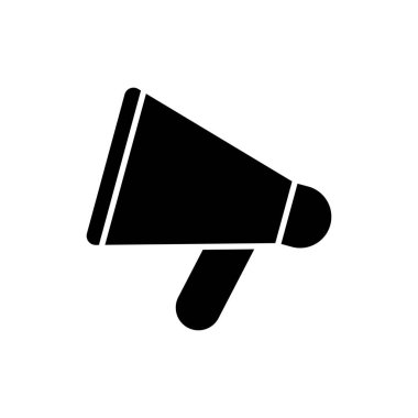 Megafon ikon vektör tasarımı şablonları basit ve modern konsept