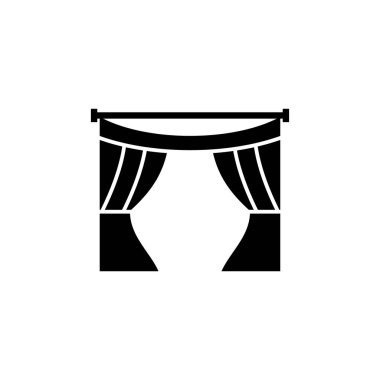 Beyaz arkaplanda izole edilmiş basit ve modern konsept ikon vektör tasarım şablonları