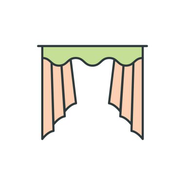 Beyaz arkaplanda izole edilmiş basit ve modern konsept ikon vektör tasarım şablonları