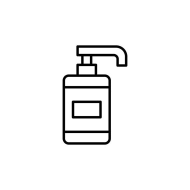 Sabun simgesi tasarım şablonları basit ve modern konsept, beyaz arkaplan üzerinde izole