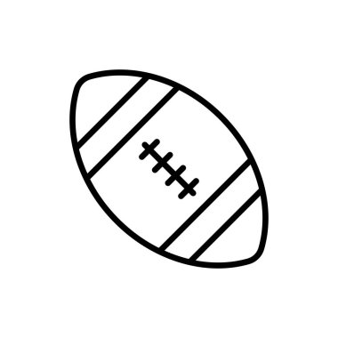 Amerikan futbol ikonu vektör tasarım elementi basit ve modern konsept şablonları