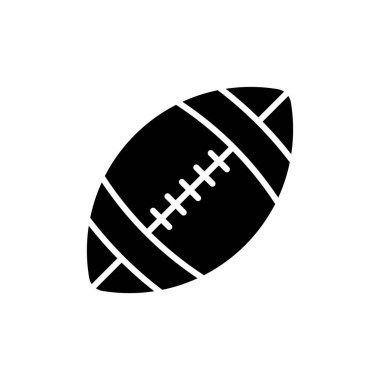 Amerikan futbol ikonu vektör tasarım elementi basit ve modern konsept şablonları