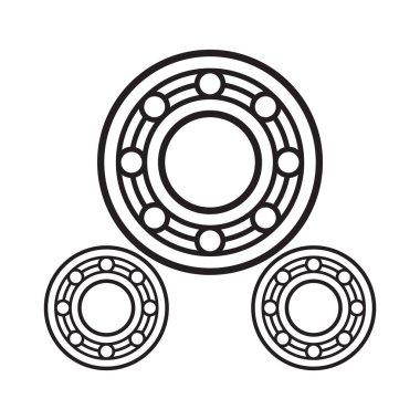 Taşıma simgesi vektör tasarım ögesi şablonları basit ve modern konsept