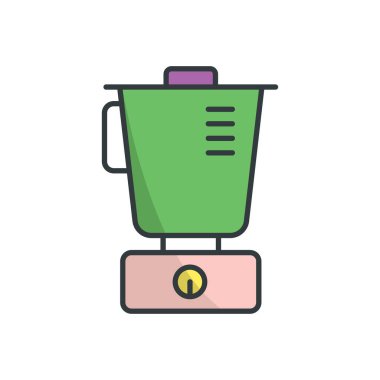 Meyve sıkacağı simgesi vektör tasarım ögesi şablonları basit ve modern konsept