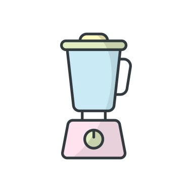 Meyve sıkacağı simgesi vektör tasarım ögesi şablonları basit ve modern konsept