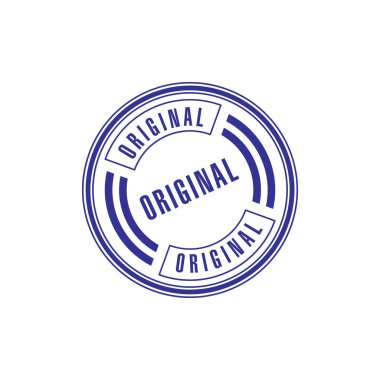 Orijinal Damga Grafik tasarım vektör elementi basit ve modern konsept