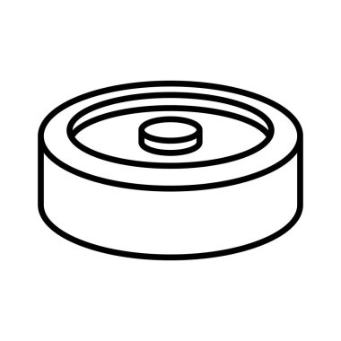 Land Mine ikon vektör tasarımı şablonları basit ve modern konsept