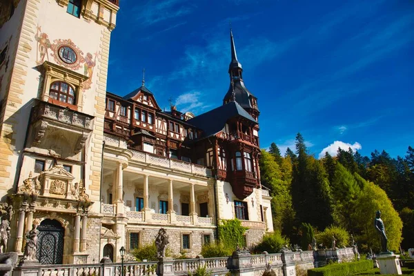 stock image Peles Castle in Sinaia, Romania