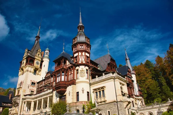 stock image Peles Castle in Sinaia, Romania