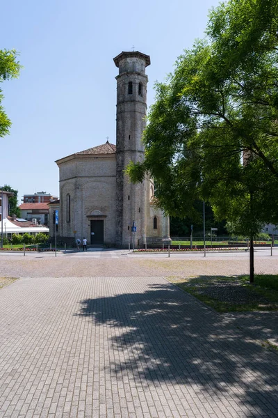 Pordenone Ιταλία Μαΐου 2023 Εκκλησία Της Αγίας Τριάδας Στο Pordenone — Φωτογραφία Αρχείου