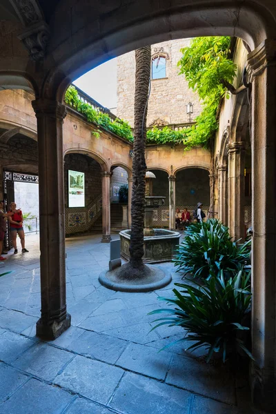 Patio Casa Ardiaca Барселоні Іспанія Барселона Травня 2023 — стокове фото