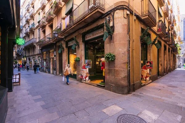 Spain Barcelona May 2023 Alley Gothic Quarter Barcelona — Stock Photo, Image