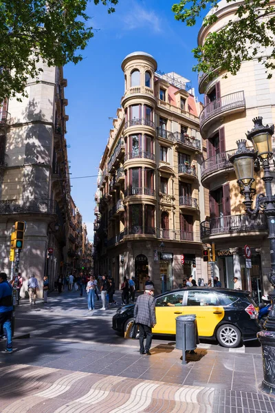 Spain Barcelona May 2023 View Typical Old Building City Barcelona — Stock Photo, Image
