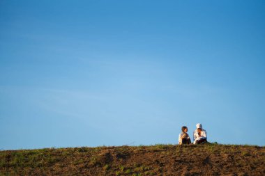 Palmanova, İtalya - 2 Eylül 2023: Kamptaki XVII yaşamının yıllık yeniden canlandırması